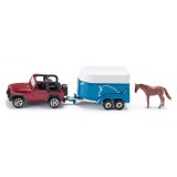 Siku - Jeep with Horse Trailer - 1651 Siku - Jeep with Horse Trailer - 1651